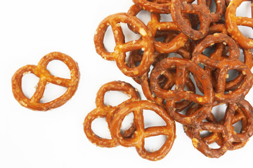 salted pretzels