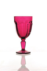 Colorful special red glass