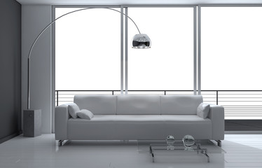 Living room 3d