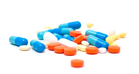 colorful pills