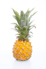 Fresh Juicy Pineapple isolated