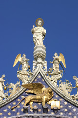 San Marco Basilica - Fragment. Venice, Italy.