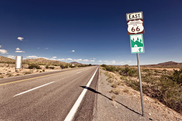Route 66 sign - 40123299