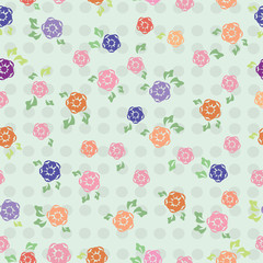Beautiful floral seamless background