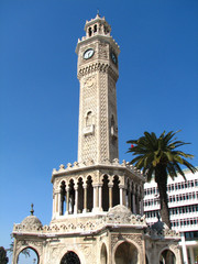 Fototapeta premium Saat Kulesi at Konak square Izmir