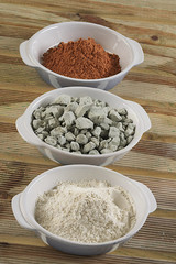 ARGILES : Blanche, Verte, Rouge