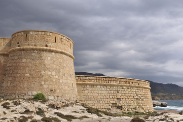 Castilo Almeria Cabo de Gata