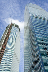 Hochhaus Baustelle Shanghai