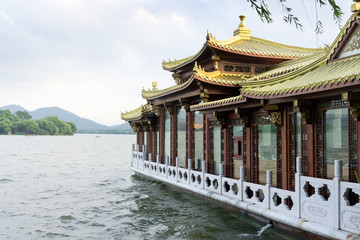 Ausflusboot Hangzhou
