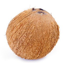 coconut isolated on white