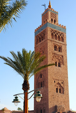 Mosque of Koutoubia, Marrakesh, Morocko.