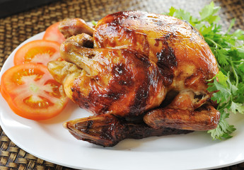 Roasted chicken