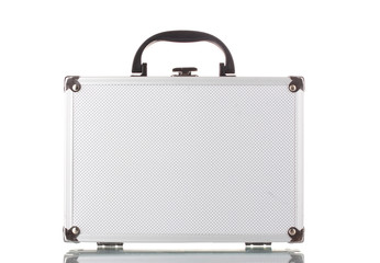 grey box for tools isolated on white