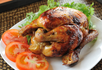 Roasted chicken