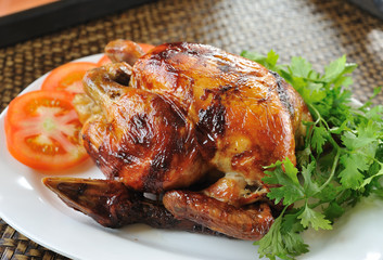 Roasted chicken
