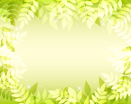 green background