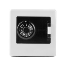 Indoor safety Deposit box, isolated on white background