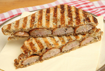 Toasted Sausage Sandwich