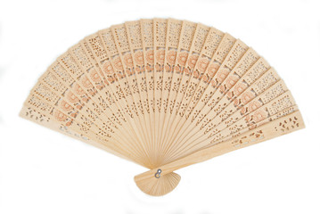 Wooden fan