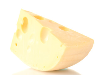 Сheese isolated on white