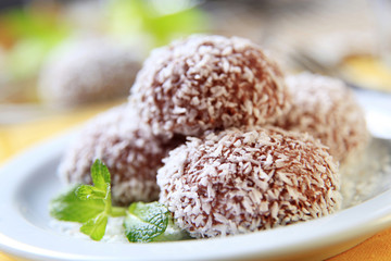Coconut confections