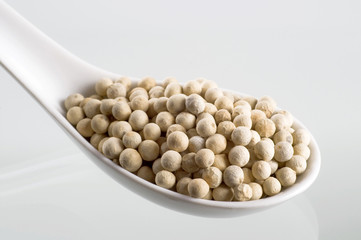 White peppercorns
