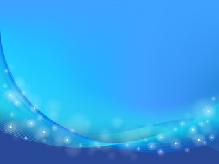 blue abstract backgrounds wave star