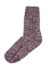 Knitted wool socks