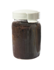jar of ground coffee
