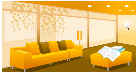 Living room interior