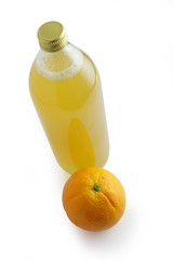 Bottle of orange juice