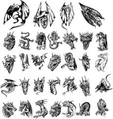 Dragon silhouettes vol 2