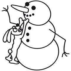 bunny_and_snowman