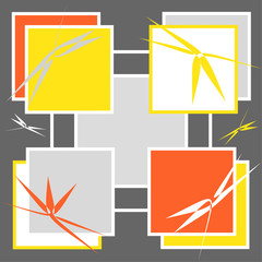 абстрактный геометрический узор