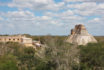 Uxmal mayan ruins