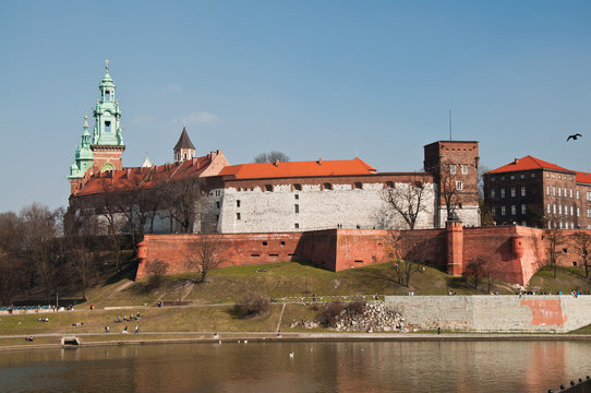 Fototapeta zamek wawel