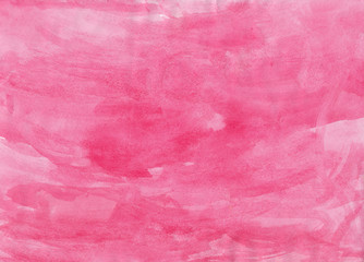 Abstract pink watercolor background