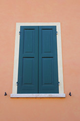 Finestra chiusa, Toscana, Italia