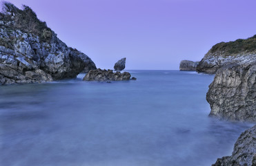 Vistas al mar Cantábrico.