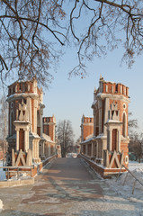 Bridge in Tsaritsino, Moscow