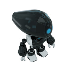 Smart black robot