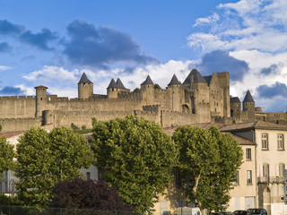 Carcassonne is a fortified and medieval town of France.