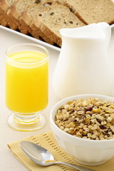 delicious fresh breakfast