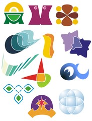 Assorted spot illustrations