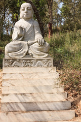Obraz premium Marble Buddha Statue