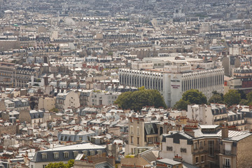 Obraz premium Looking down on Paris