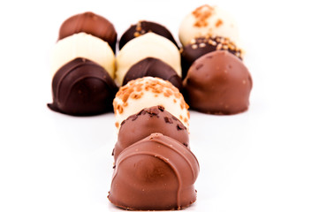 Chocolate pralines