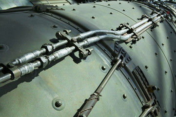 Large Jet Engine Exterior