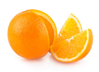 orange with slices