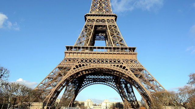 Eiffel Tower from bottom to top, Paris